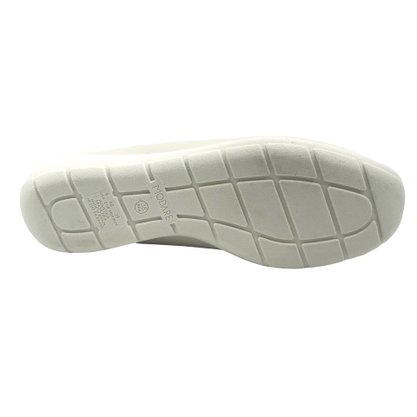 Sapato Modare Mocassim com Fivela Off White 7393103