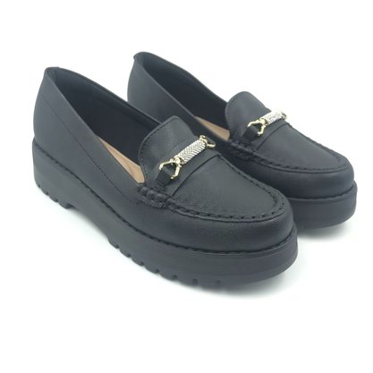 Sapato Modare Mocassim Tratorado Preto 7397102