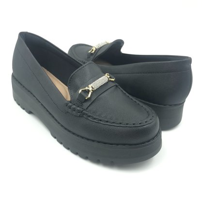 Sapato Modare Mocassim Tratorado Preto 7397102