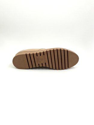 Sapato Oxford Beira Rio Verniz Bege 4174.419