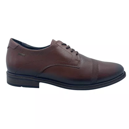 Sapato Pegada Amortech 126311 Couro Social Marrom