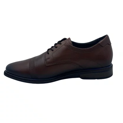 Sapato Pegada Amortech 126311 Couro Social Marrom