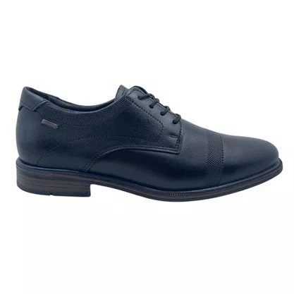 Sapato Pegada Amortech 126311 Couro Social Preto