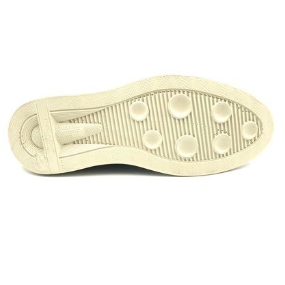 Sapato Pegada Casual Couro com Elástico Preto 126101