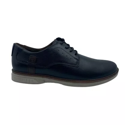 Sapato Pegada Couro Casual Preto 126708