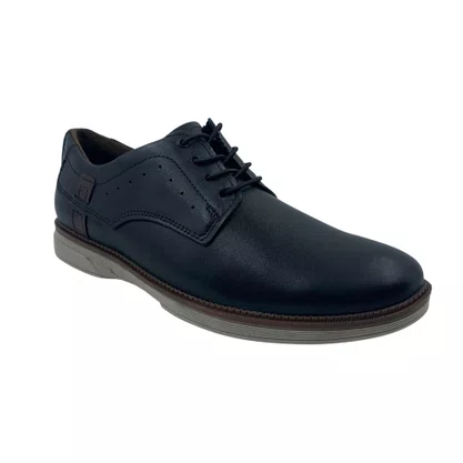 Sapato Pegada Couro Casual Preto 126708