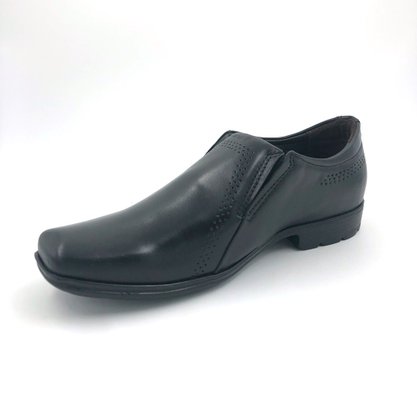 Sapato Pegada Couro Natural Preto 122314