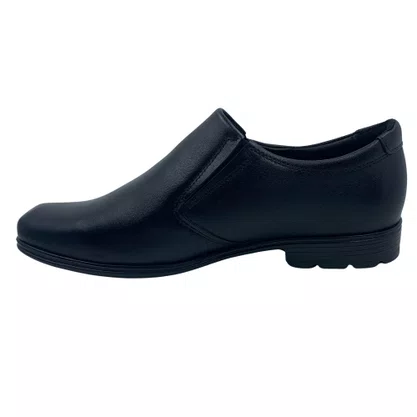 Sapato Pegada Levitech 122330 Couro Preto Social