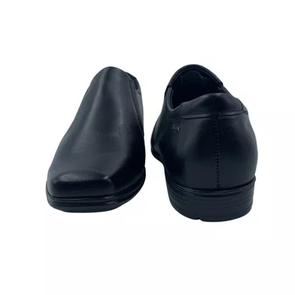 Sapato Pegada Levitech 122330 Couro Preto Social