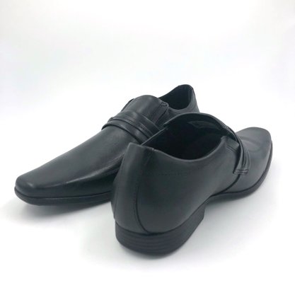 Sapato Pegada Social Couro Natural Preto 122863