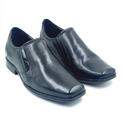 Sapato Pegada Social Couro Preto 122326