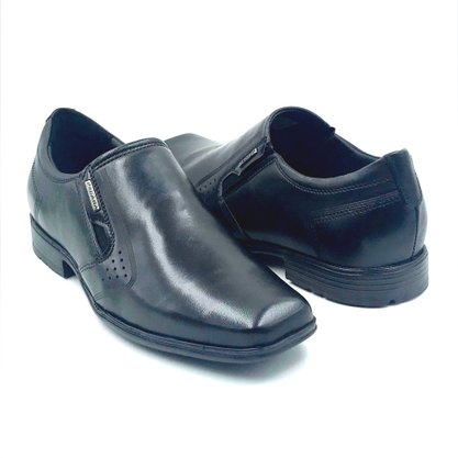 Sapato Pegada Social Couro Preto 122326