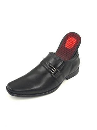 Sapato Pegada Social Couro Preto 123855
