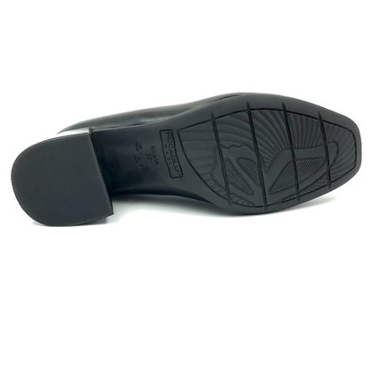 Sapato Piccadilly Maxi Verniz Salto Bloco Preto 748009