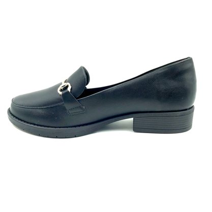 Sapato Piccadilly Mocassim com Enfeite Preto 653001
