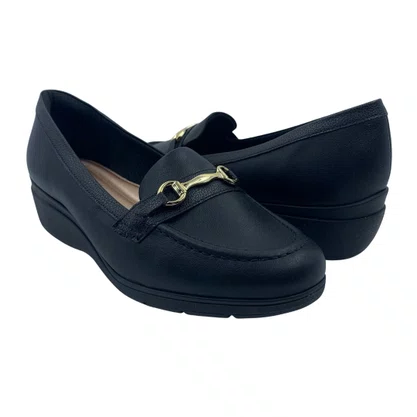 Sapato Piccadilly Mocassim Maxi Preto 117126