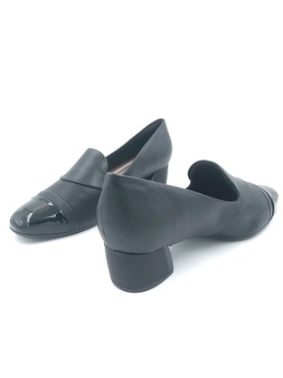 Sapato Piccadilly Preto Bico Redondo Joanete 322016