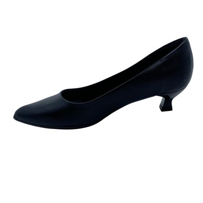 Sapato Piccadilly Scarpin Salto Baixo Preto 740016