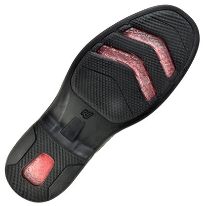 Sapato Rafarillo Conforto Preto Couro Natural Duo Air