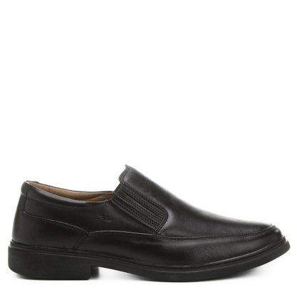 Sapato Rafarillo Preto Conforto Couro 9602