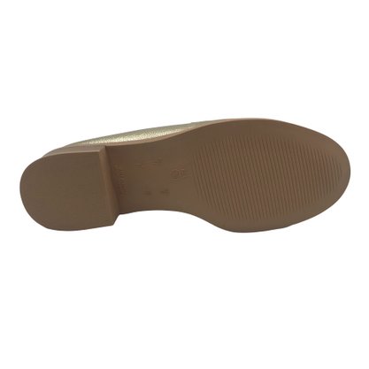 Sapato Ramarim Mocassim com Corrente Dourado 2416101