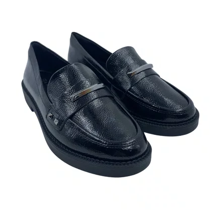 Sapato Ramarim Mocassim Verniz Preto 2511102