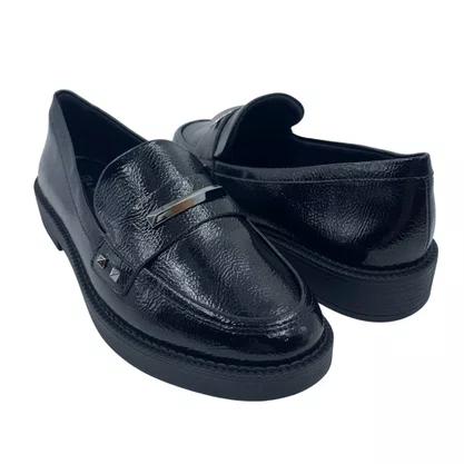Sapato Ramarim Mocassim Verniz Preto 2511102