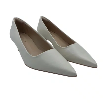 Sapato Ramarim Scarpin Salto Baixo Off White 2515101