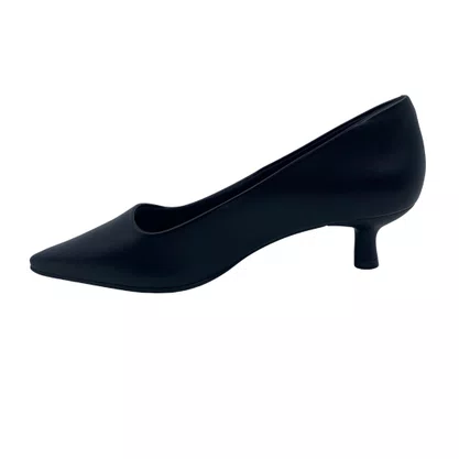 Sapato Ramarim Scarpin Salto Baixo Preto 2515101