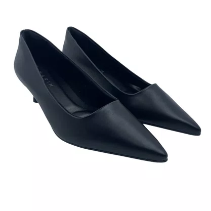 Sapato Ramarim Scarpin Salto Baixo Preto 2515101