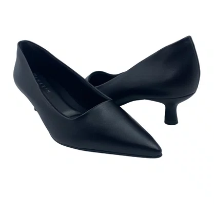 Sapato Ramarim Scarpin Salto Baixo Preto 2515101