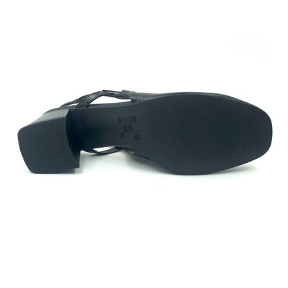 Sapato Ramarim Slingback Salto Alto Preto 2417131