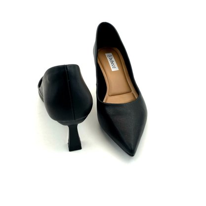 Sapato Scarpin Bebecê Preto Bico Fino 3814165