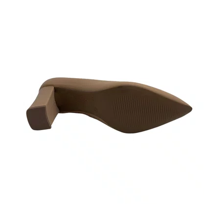 Sapato Scarpin Feminino Bottero em Couro Bege 376902