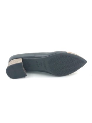 Sapato Scarpin Piccadilly Preto Bico Fino 739005