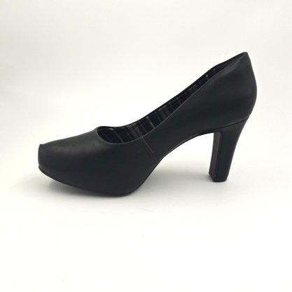 Sapato Scarpin Preto Ramarim Meia Pata 1998102