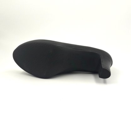Sapato Scarpin Preto Ramarim Meia Pata 1998102