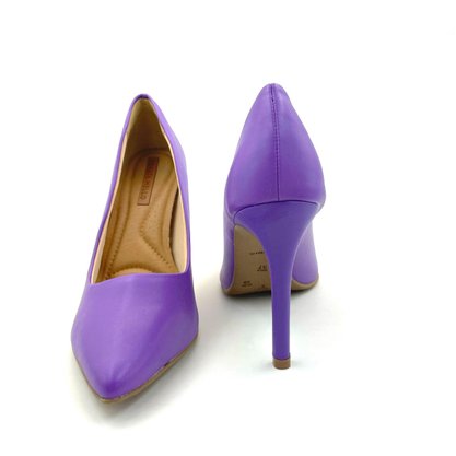 Sapato Scarpin Renata Mello Ametista Bico Fino Salto 55277