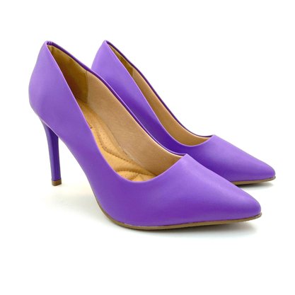Sapato Scarpin Renata Mello Ametista Bico Fino Salto 55277