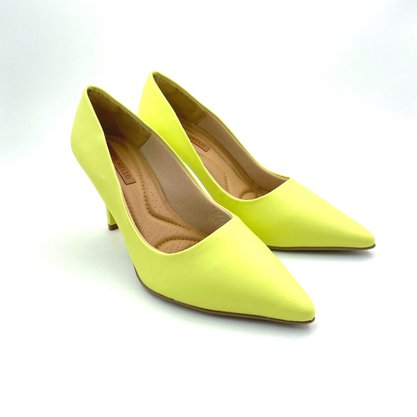 Sapato Scarpin Renata Mello Lemon Bico Fino 52783