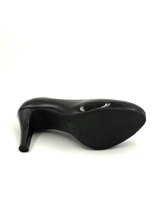 Sapato Scarpin Verniz Preto Renata Mello Meia Pata