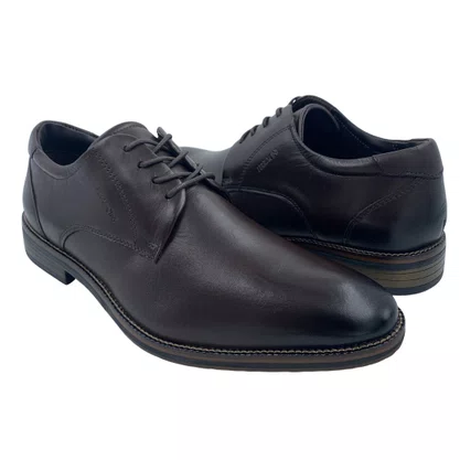 Sapato Social Ferracini Couro Marrom 3944