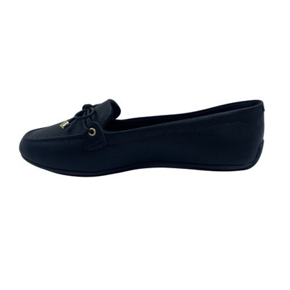 Sapato Softli Mocassim com Laço Preto 10009