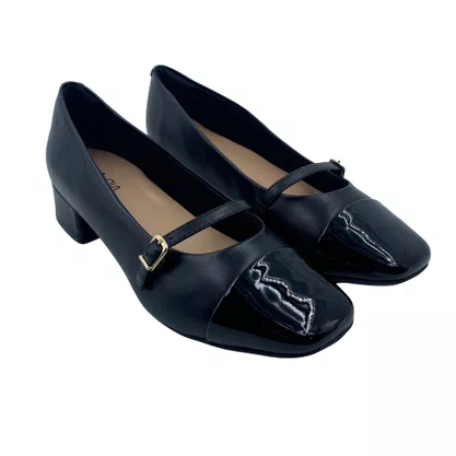 Sapato Sua Cia Casual Mary Jane Preto 15974