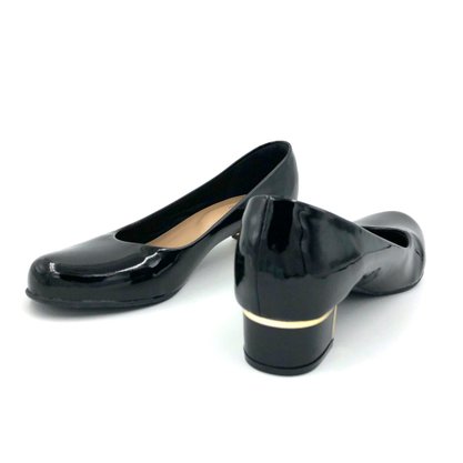 Sapato Tamanho Especial 38 a 42 Preto Adriana 595502