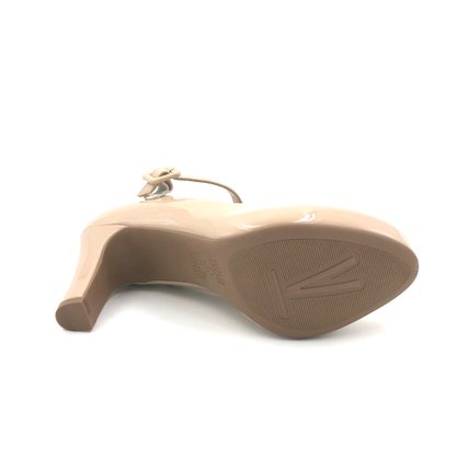 Sapato Vizzano Boneca Meia Pata Verniz Bege 1840.303