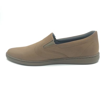 Sapato Vudalfor Mocassim Couro Bege 3036