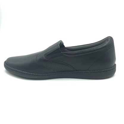 Sapato Vudalfor Mocassim Couro Preto 3036