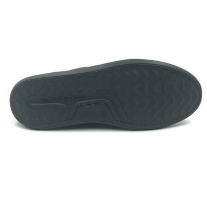 Sapato Vudalfor Mocassim Couro Preto 3036