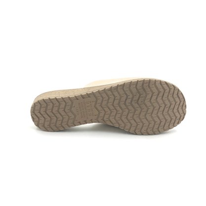 Tamanco Campesí Anabela Conforto Creme 6811
